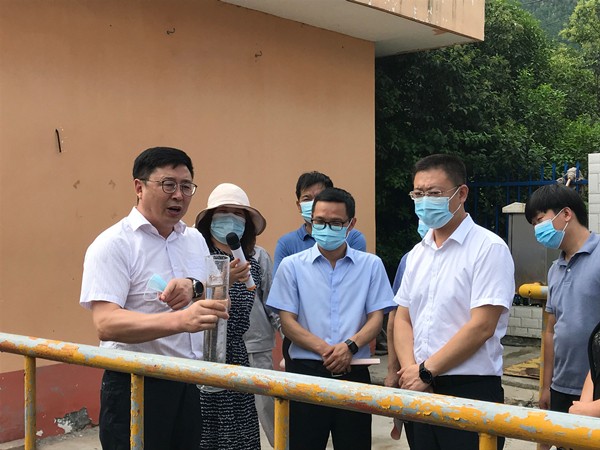 1628216817131959u5Rm.jpg 丹鳳縣政協主席周建政一行到水環境公司丹鳳污水處理廠開展縣域生態環境保護專題調研 _副本.jpg